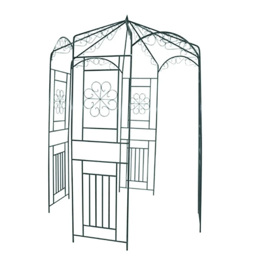 Berkfield Garden Arch 250 cm Dark Green