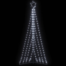 Berkfield LED Christmas Tree 339 LEDs Cold White 187 cm