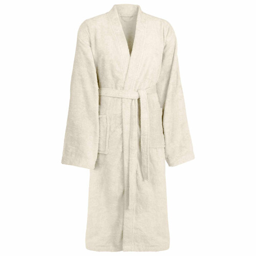 Berkfield Bathrobe KINN Cream XL Cotton