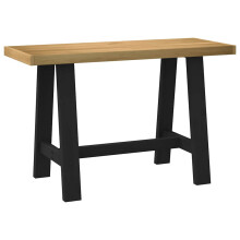 Berkfield Desk NOAIN A-Shaped Legs 120x50x75 cm Solid Wood Pine