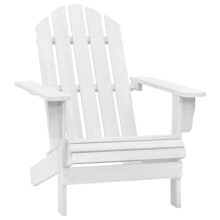 Berkfield Garden Chair Wood White