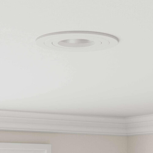 Berkfield Spotlight 12 pcs White 9 x 9 x 2 cm Aluminium