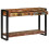 Berkfield Console Table Multicolour 120 x 33 x 75 cm Solid Reclaim Wood 1
