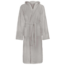 Berkfield Bathrobe KINN Grey XL Cotton