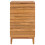 Berkfield Laundry Basket 40x40x70 cm Solid Teak Wood 2