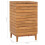 Berkfield Laundry Basket 40x40x70 cm Solid Teak Wood 7
