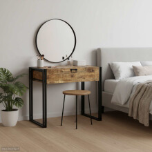 Berkfield Bedroom Dressing Tables Brown 90 x 50 x 75 cm Solid Mango wood