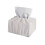 Ceramic Tissue Box Cover White Modern Tissue Dispenser for Bathroom Office Easy Clean Surface 1