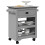 Berkfield Kitchen Trolley BODO Grey 67.5x45x80 cm 1