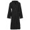 Berkfield Bathrobe KINN Black L Cotton 1