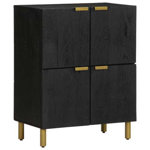 Berkfield Sideboard Black 60x33x75 cm Engineered Wood
