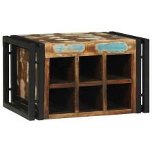Berkfield Wine Rack 2 pcs 46 x 35 x 27.5 cm Solid Reclaim Wood