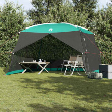 Berkfield Mosquito Tent with Roof Sea Green 380 x 380 x 225 cm