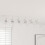 Berkfield Ceiling Spotlight White 73 x 6.5 x 11.5 cm Metal 1