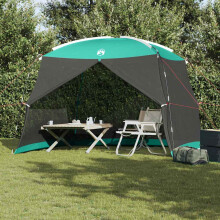 Berkfield Mosquito Tent with Roof Sea Green 320 x 320 x 218 cm