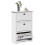 Berkfield Shoe Rack BODO White 80x35x118 cm 1