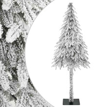 Berkfield Artificial Christmas Tree with Stand White 86 x 86 x 210 cm