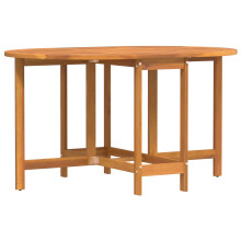 Berkfield Garden Table Folding Brown 110 x 60 x 72 cm Solid Acacia Wood