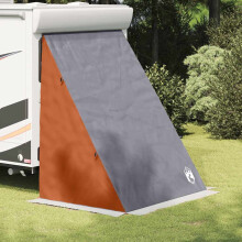 Berkfield Tailgate Tent Grey and Orange 190 x 150 x 185 cm Taffeta