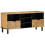 Berkfield TV Cabinet Brown 100x33x46 cm Solid Wood Mango 1