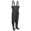 Berkfield Chest Waders with Boots and Belt Black Size 44 1