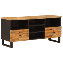 Berkfield TV Cabinet Corona Brown 100 x 33 x 46 cm Solid Mango Wood