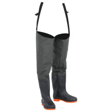 Berkfield Hip Waders Dark Green Size 43