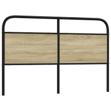 Berkfield Replace Headboard Sonoma Oak 160 cm Steel and Engineered Wood