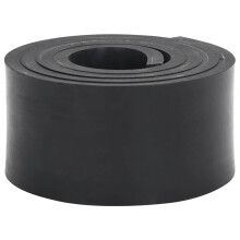 Berkfield Rubber Edge for Snow Plow Black 150x8x1 cm