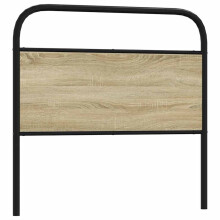 Berkfield Replace Headboard Sonoma Oak 90 cm Steel and Engineered Wood