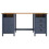 Berkfield Desk Hill Grey 150x50x74 cm Solid Pine Wood 2