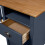 Berkfield Desk Hill Grey 150x50x74 cm Solid Pine Wood 5