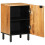 Berkfield Bathroom Sink Cabinet Solid Acacia Wood Engineered wood 1