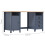 Berkfield Desk Hill Grey 150x50x74 cm Solid Pine Wood 6