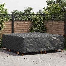 Berkfield Furniture Cover Plain Black 220 x 220 x 70 cm 600D