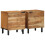 Berkfield Bedside Cabinets 2 pcs 40x33x46 cm Solid Wood Acacia 1
