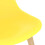 Berkfield Dining Chairs 6 pcs Yellow Plastic 6