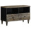 Berkfield TV Cabinet Light Grey 70x33.5x46 cm Solid Wood Mango 1