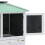 Berkfield Animal Rabbit Cage Double Floor Wood 8