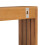 Berkfield Wall-mounted Towel Rack 35x20x35 cm Solid Teak Wood 5