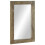 Berkfield Bathroom Mirror 50x2.5x70 cm Solid Wood Mango 1