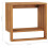 Berkfield Wall-mounted Towel Rack 35x20x35 cm Solid Teak Wood 6