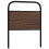 Berkfield Replace Headboard Brown Oak 75 cm Steel and Engineered Wood 1