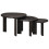 Berkfield Nesting Coffee Tables 3 pcs White Solid Mango Wood 1
