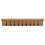 Berkfield Coat Rack 90x16x16 cm Solid Oak Wood 2
