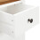 Berkfield Wardrobe 76x52x105 cm Solid Oak Wood 6