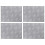 Berkfield Stair Tread Rectangular 4 pcs Silver 40 x 30 cm Aluminium 1