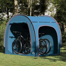 Berkfield Bike Storage Tent with Roof Blue 218 x 156 x 180 cm