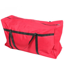 Large Capacity Duffle Bag Oxford Cloth Storage Bag with Smooth Zipper and Convenient Carry Handle for Home Moving and Travel