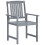 Berkfield Garden Chairs 8 pcs Solid Acacia Wood Grey 2